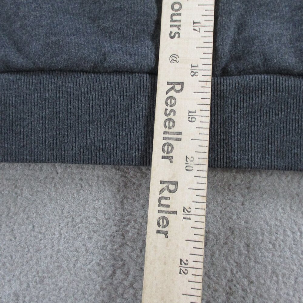 VERSACE Kids Logo Sweatshirt Size 12a Gray Logo Applique Fleece Sweater Crewneck - Picture 11 of 12